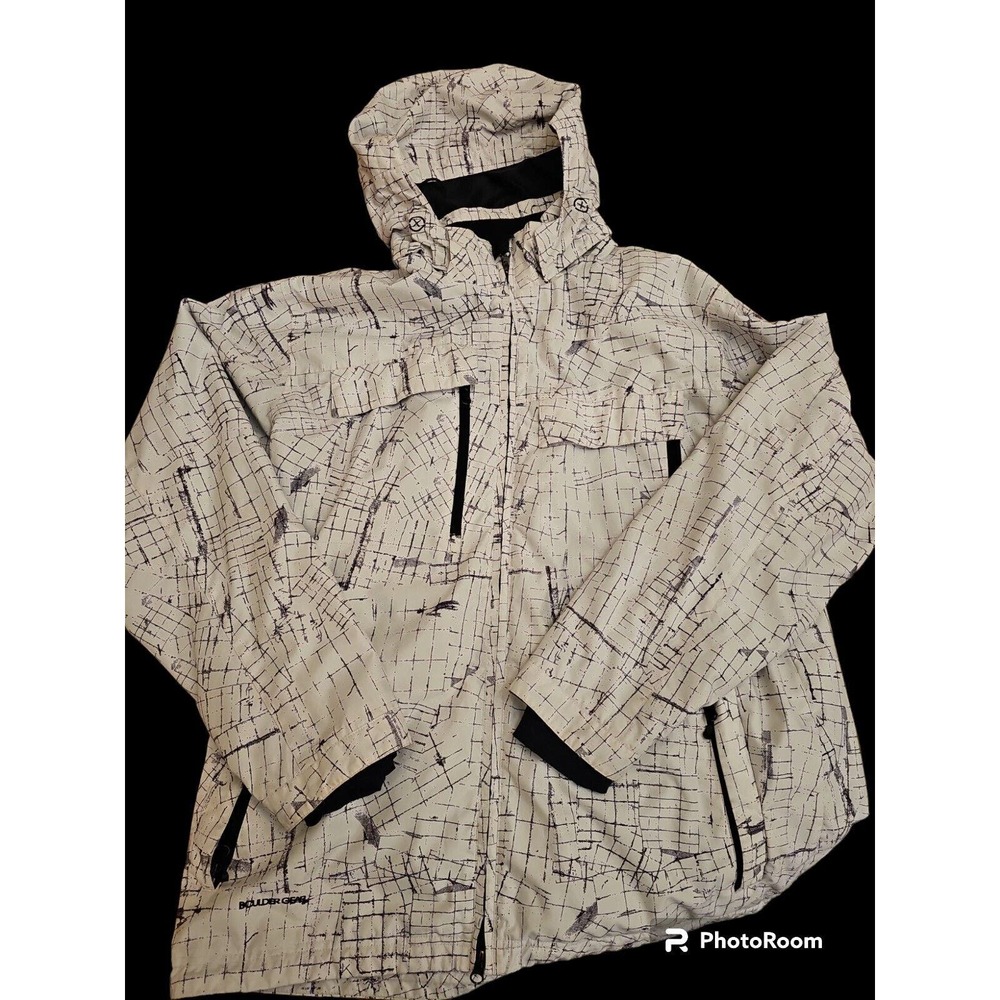Boulder gear ski jacket White Patterned‎ XL